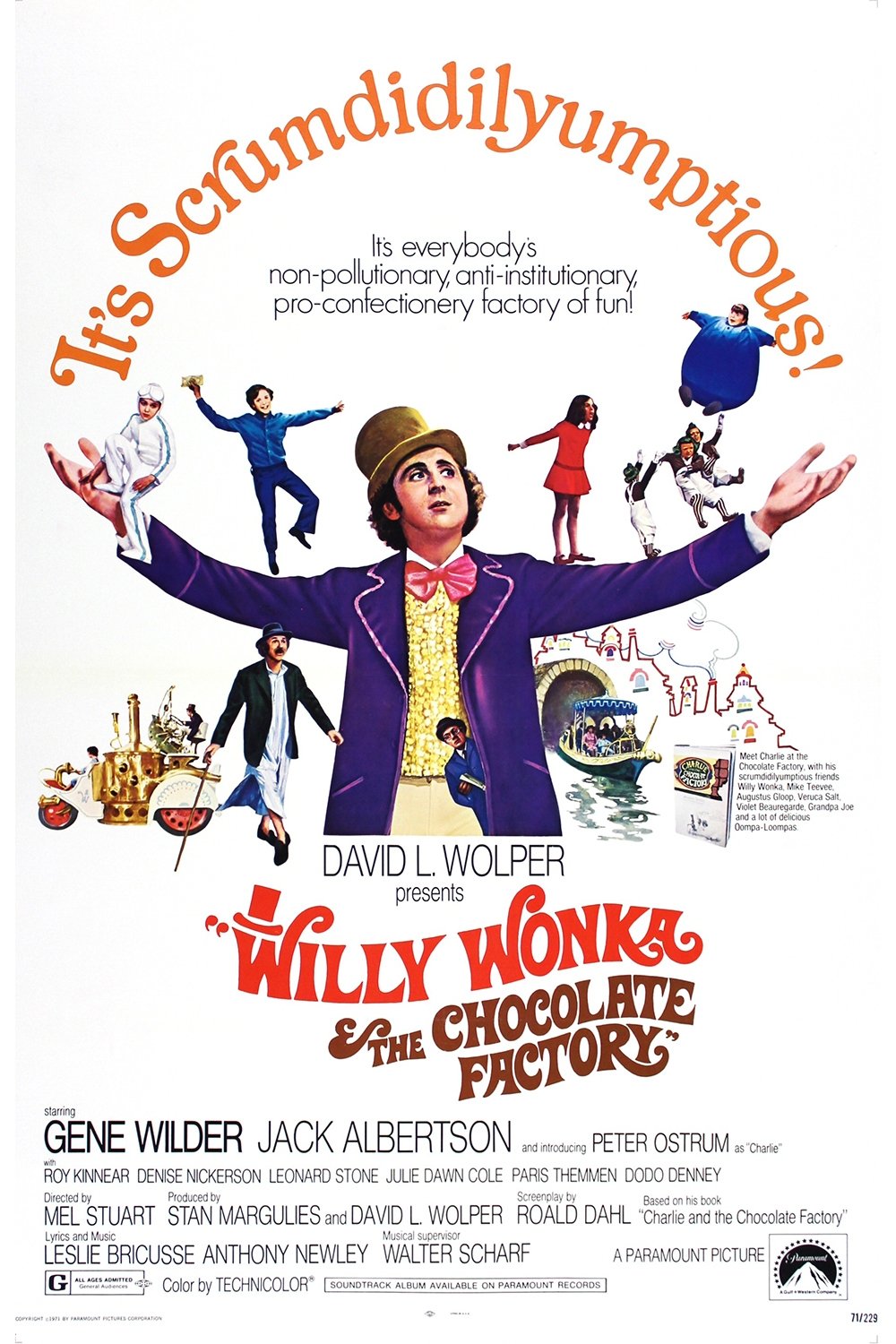 Willy Wonka &amp; the Chocolate Factory (1971) [34696] (A1765315466) [[Movies]] --Plex--